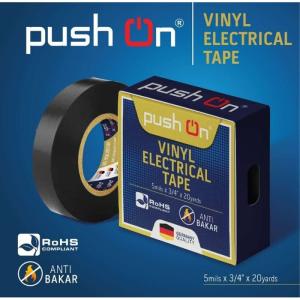 PUSH ON Isolasi Listrik Vinyl / Electrical Tape 5mil x 3/4 x 20 Yards