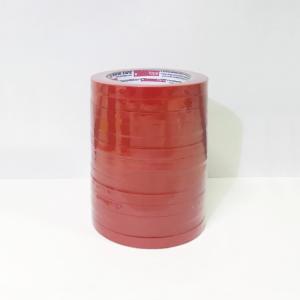 (14 Pcs) Nachi Bakery Tape Hard PVC Tape 9 mm x 50 yard Merah