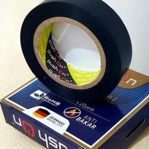 Isolasi Listrik Push On Electrical Tape Isolasi Hitam Tahan Bakar
